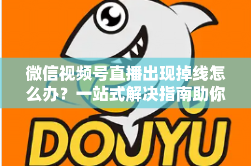 微信视频号直播出现掉线怎么办？一站式解决指南助你稳定开播不中断