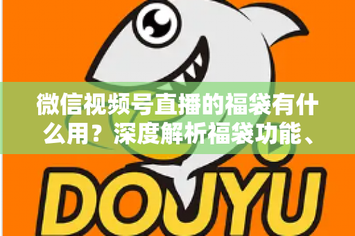 微信视频号直播的福袋有什么用？深度解析福袋功能、玩法与运营价值全指南