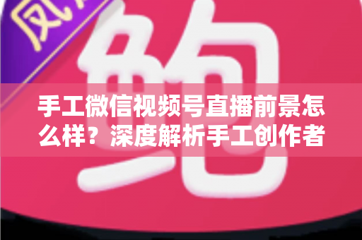 手工微信视频号直播前景怎么样？深度解析手工创作者的直播变现新机遇