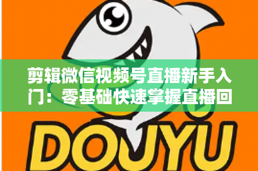 剪辑微信视频号直播新手入门:零基础快速掌握直播回放剪辑的完整指南 剪辑微信视频号直播新手入门:零基础快速掌握直播回放剪辑的完整指南